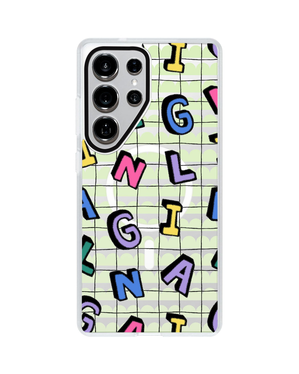 Android Rearguard MagSwap - Playful Monogram 2.0