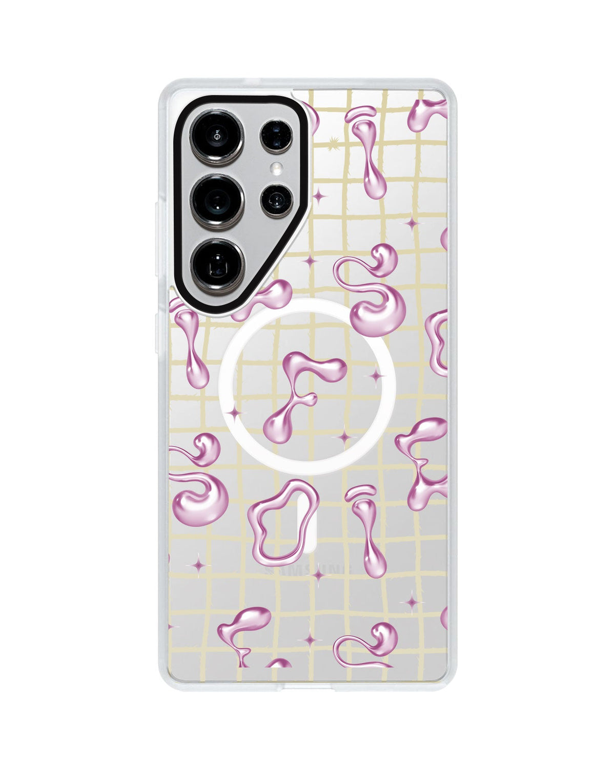 Android Rearguard MagSwap - Pink Chrome Monogram