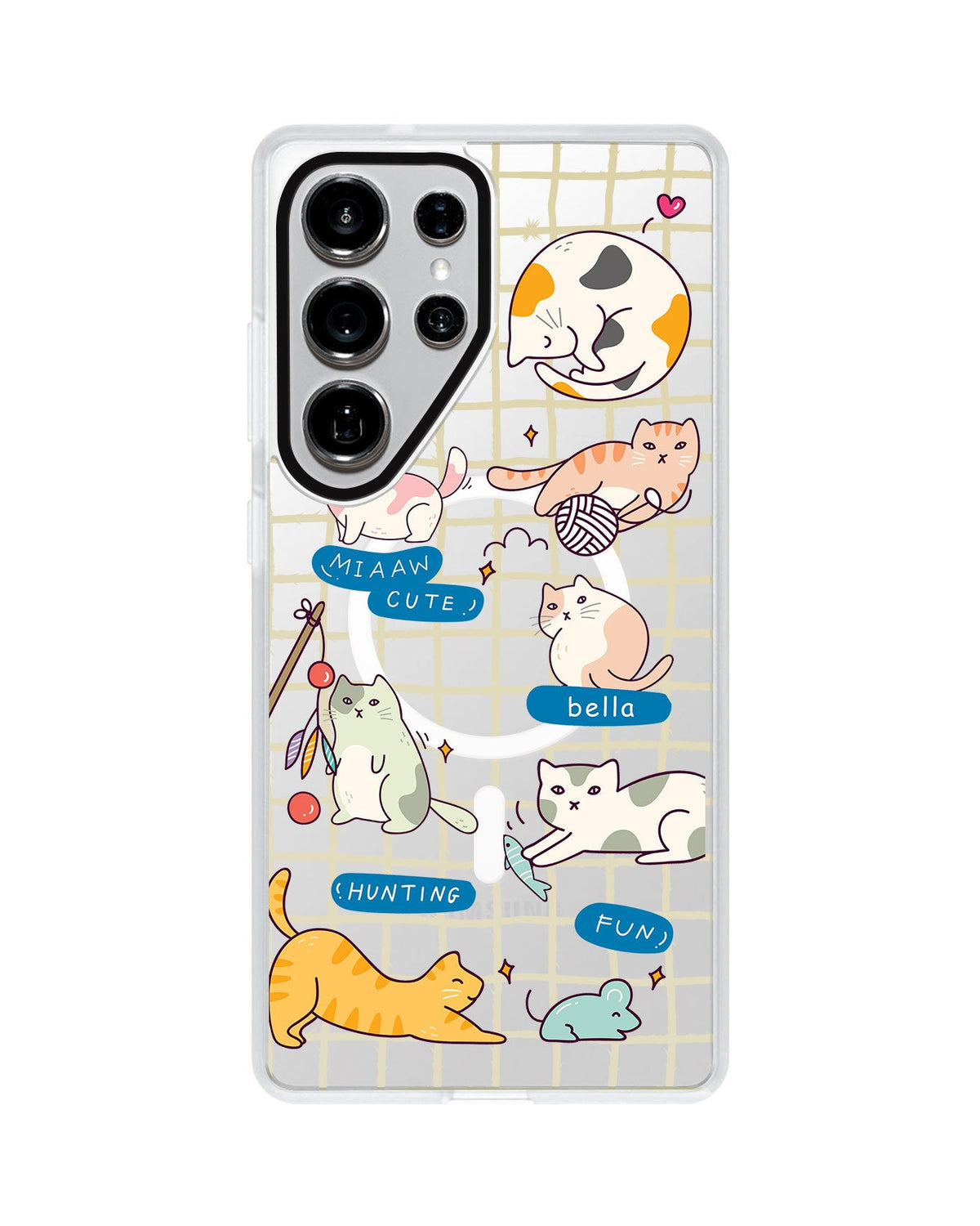 Android Rearguard MagSwap - Playful Cat 2.0