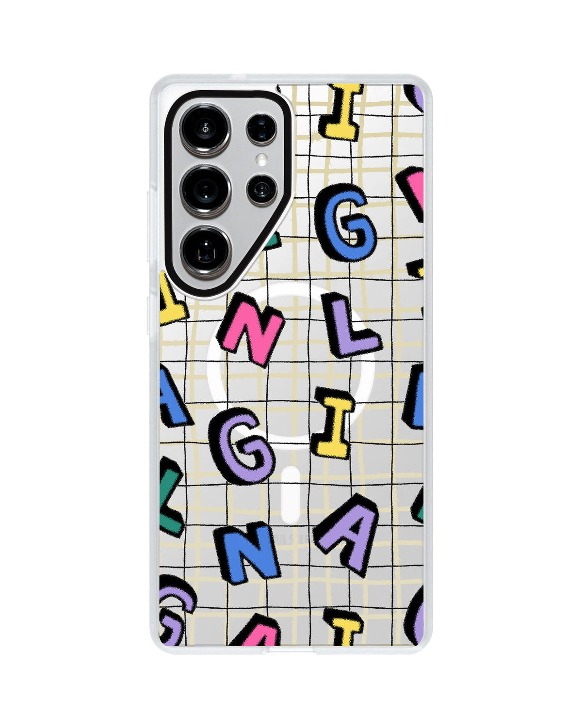 Android Rearguard MagSwap - Playful Monogram 2.0
