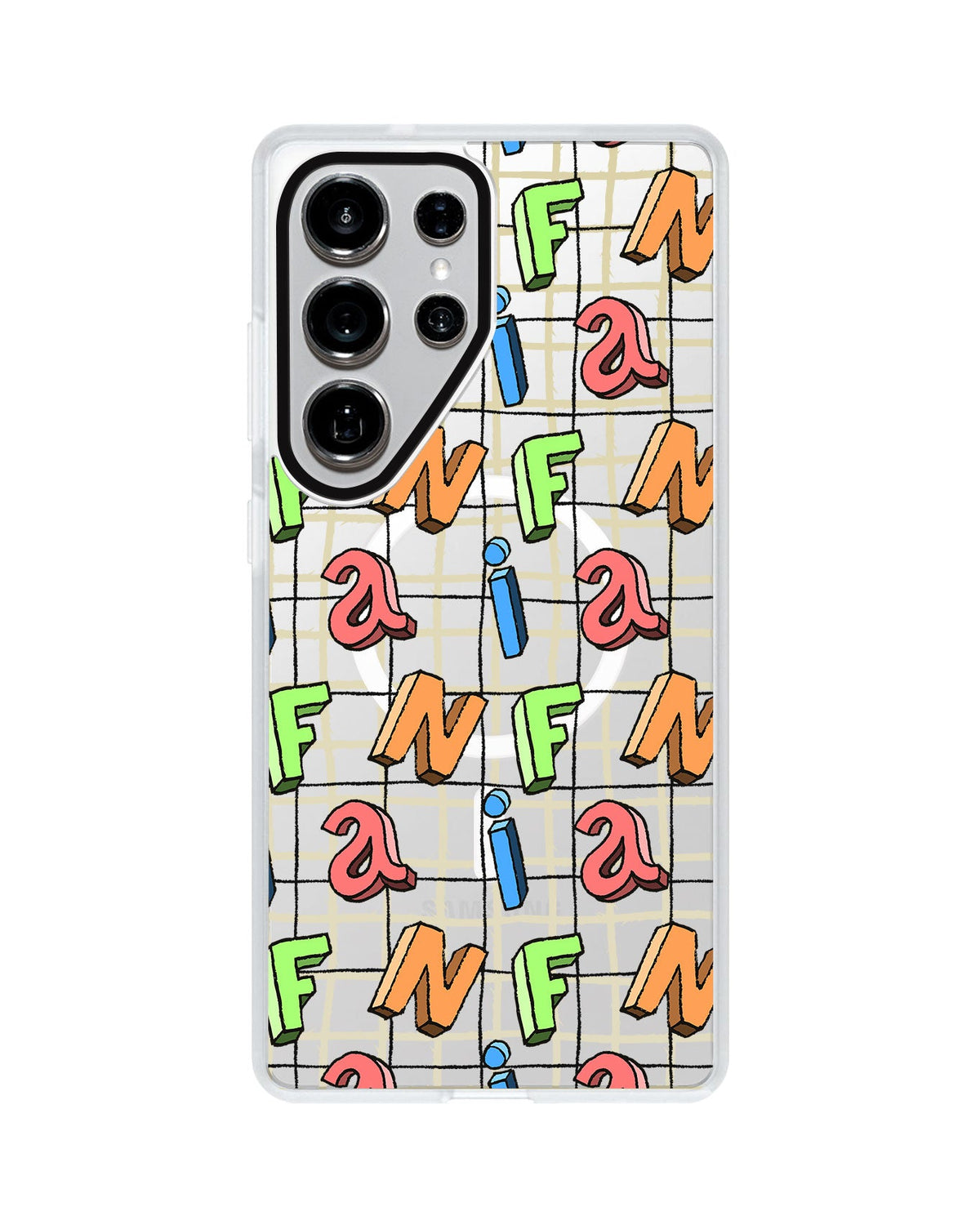 Android Rearguard MagSwap - Playful Monogram 1.0