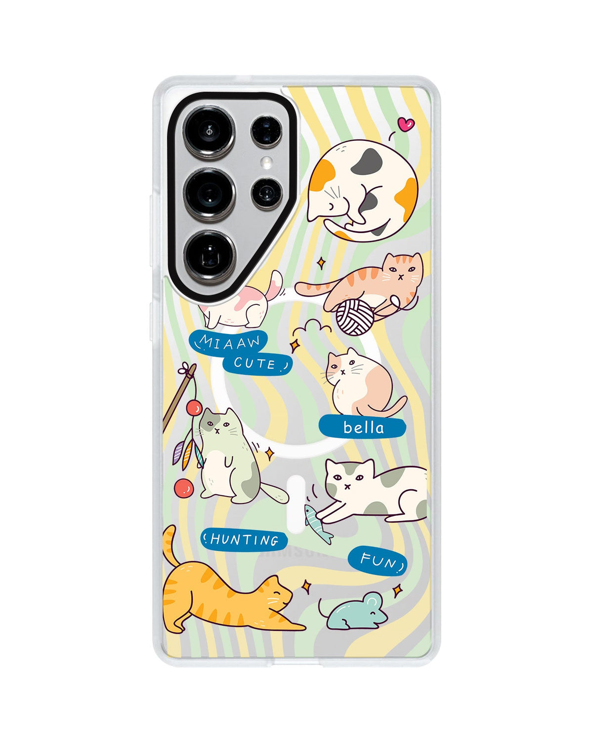 Android Rearguard MagSwap - Playful Cat 2.0