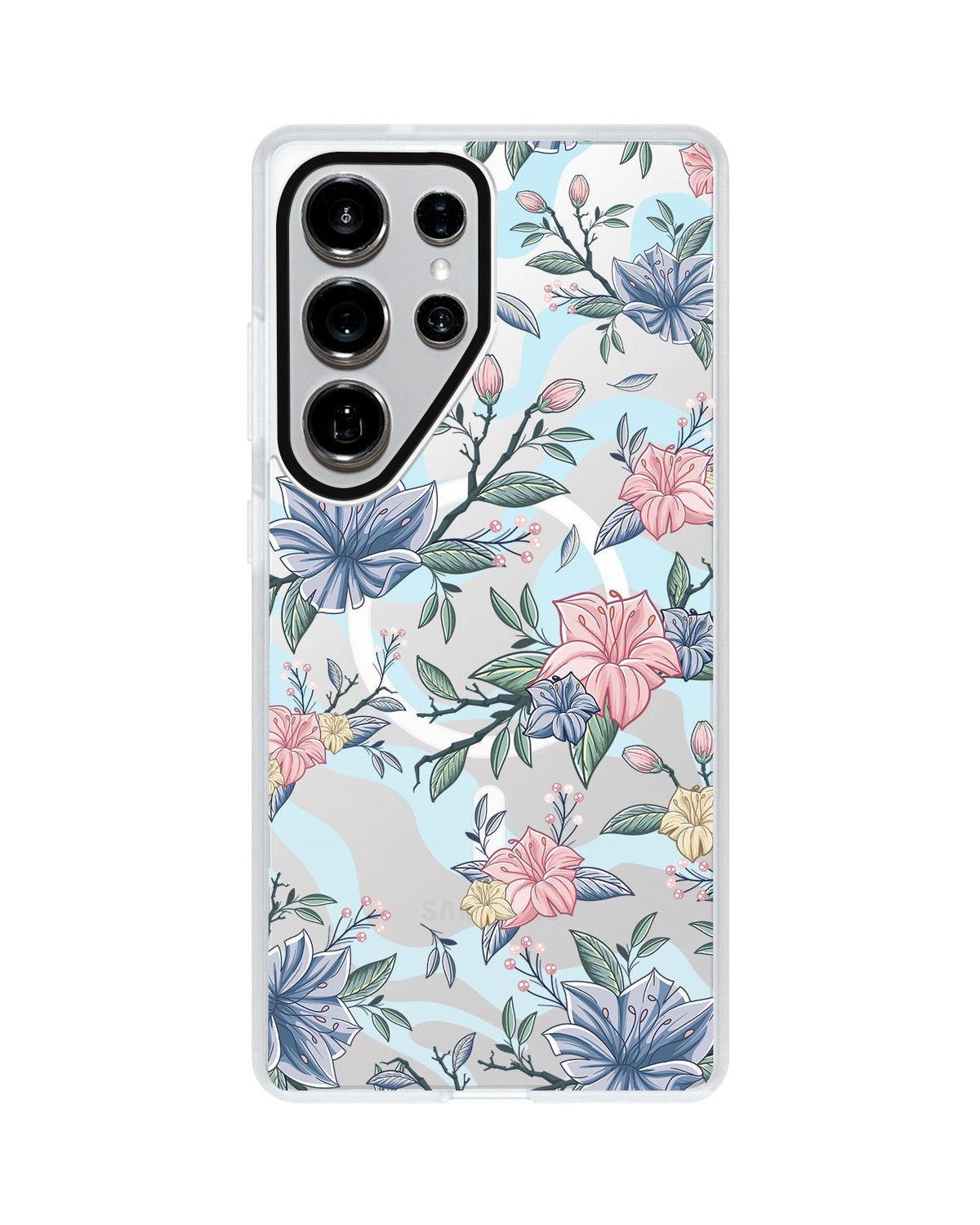Android Rearguard MagSwap - Pink & Blue Floral