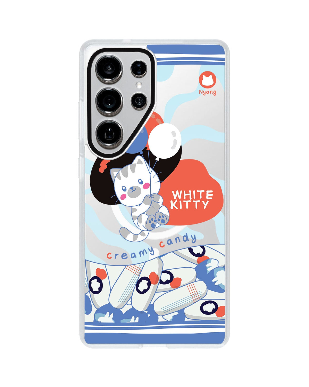Android Rearguard MagSwap - White Kitty