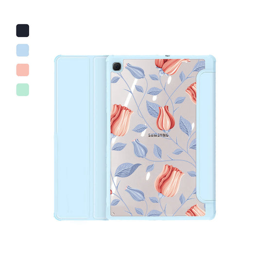 Android Tab Flipcover - Red Tulips