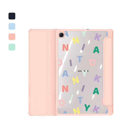 Android Tab Flipcover - CUSTOM MONOGRAM Rainbow 2.0