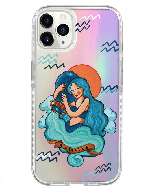 حماية خلفية لهاتف iPhone Holo - Aquarius 2.0