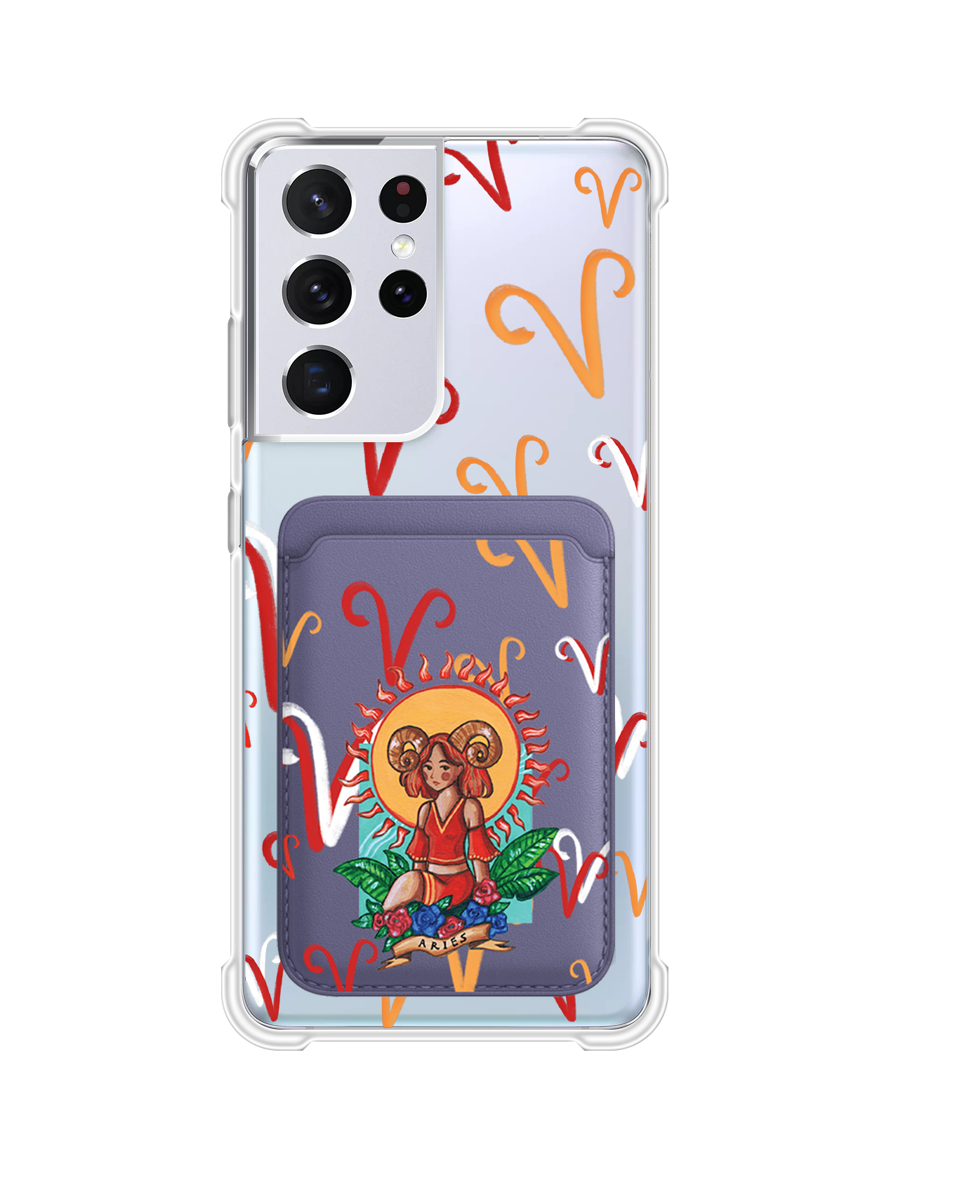 Android Magnetic Wallet Case - Aries