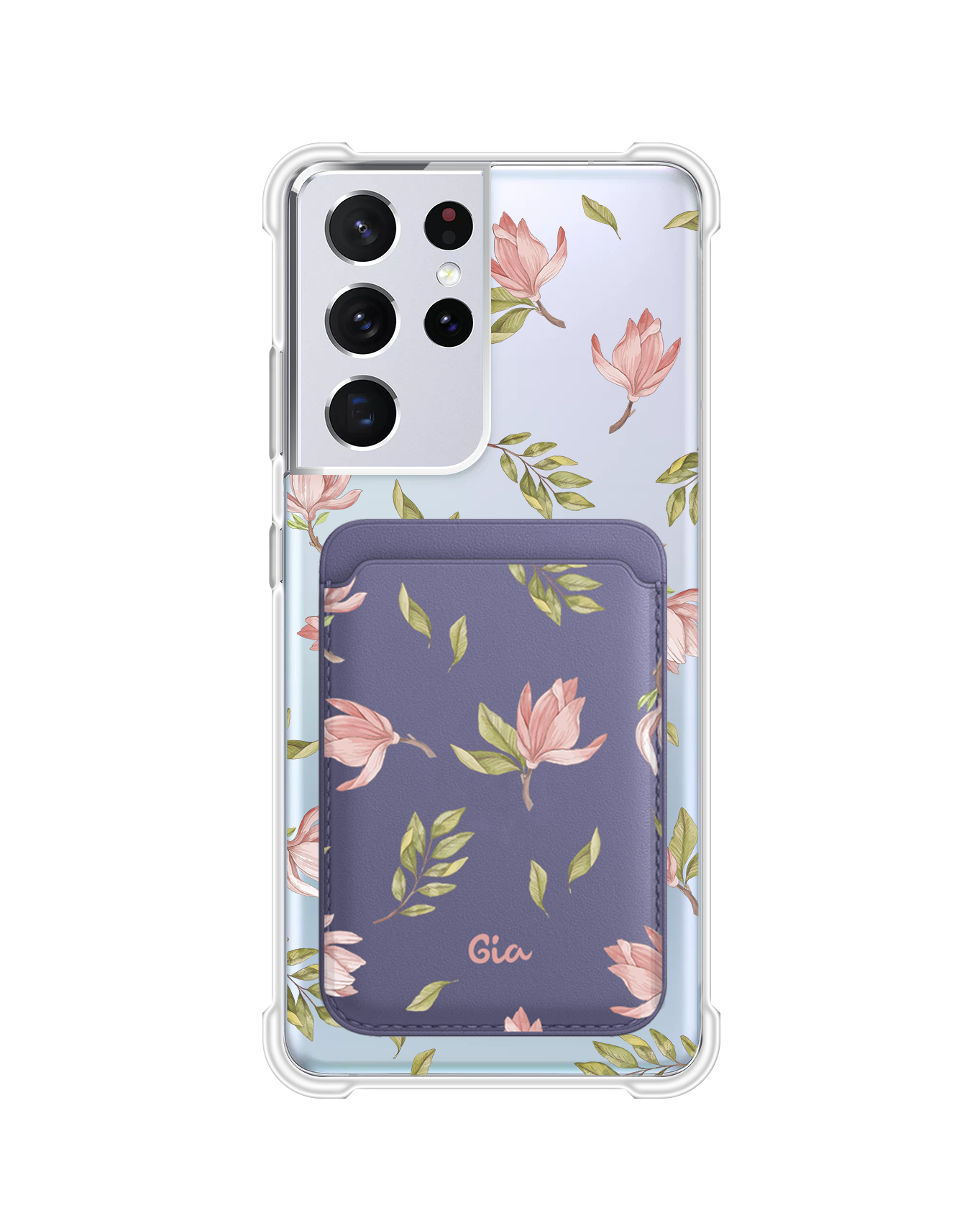 Android Magnetic Wallet Case - Azalea