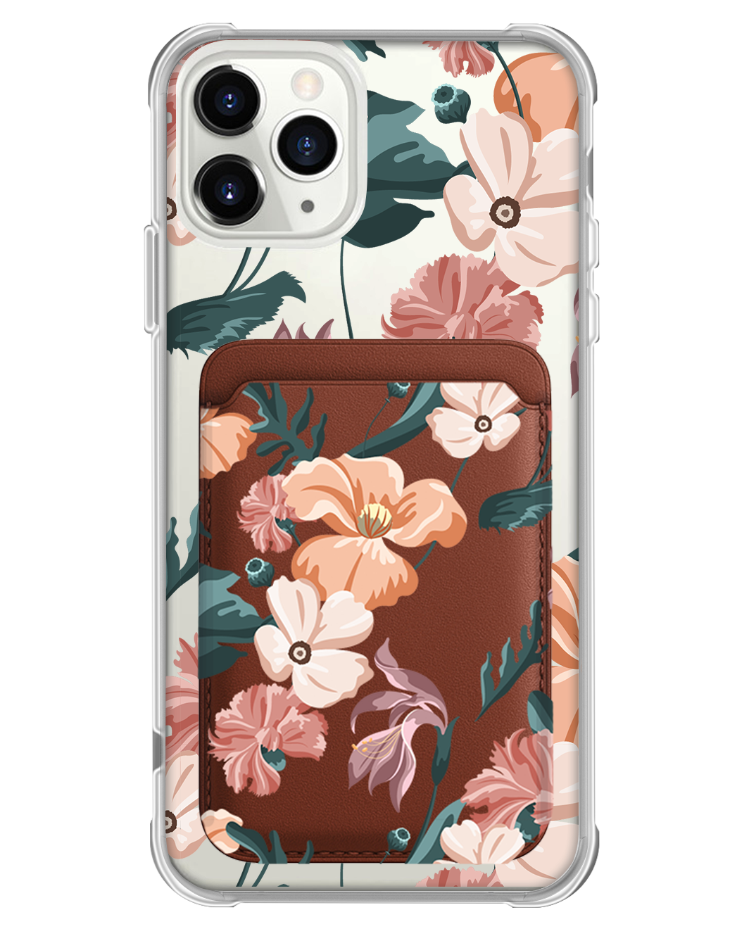 iPhone Magnetic Wallet Case - Botanical Garden 1.0