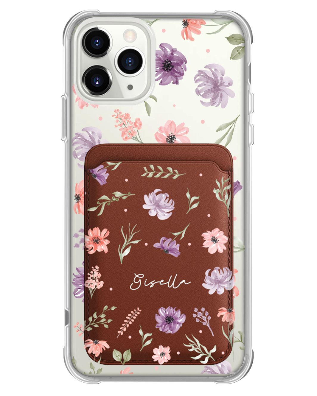 iPhone Magnetic Wallet Case - Botanical Garden 3.0