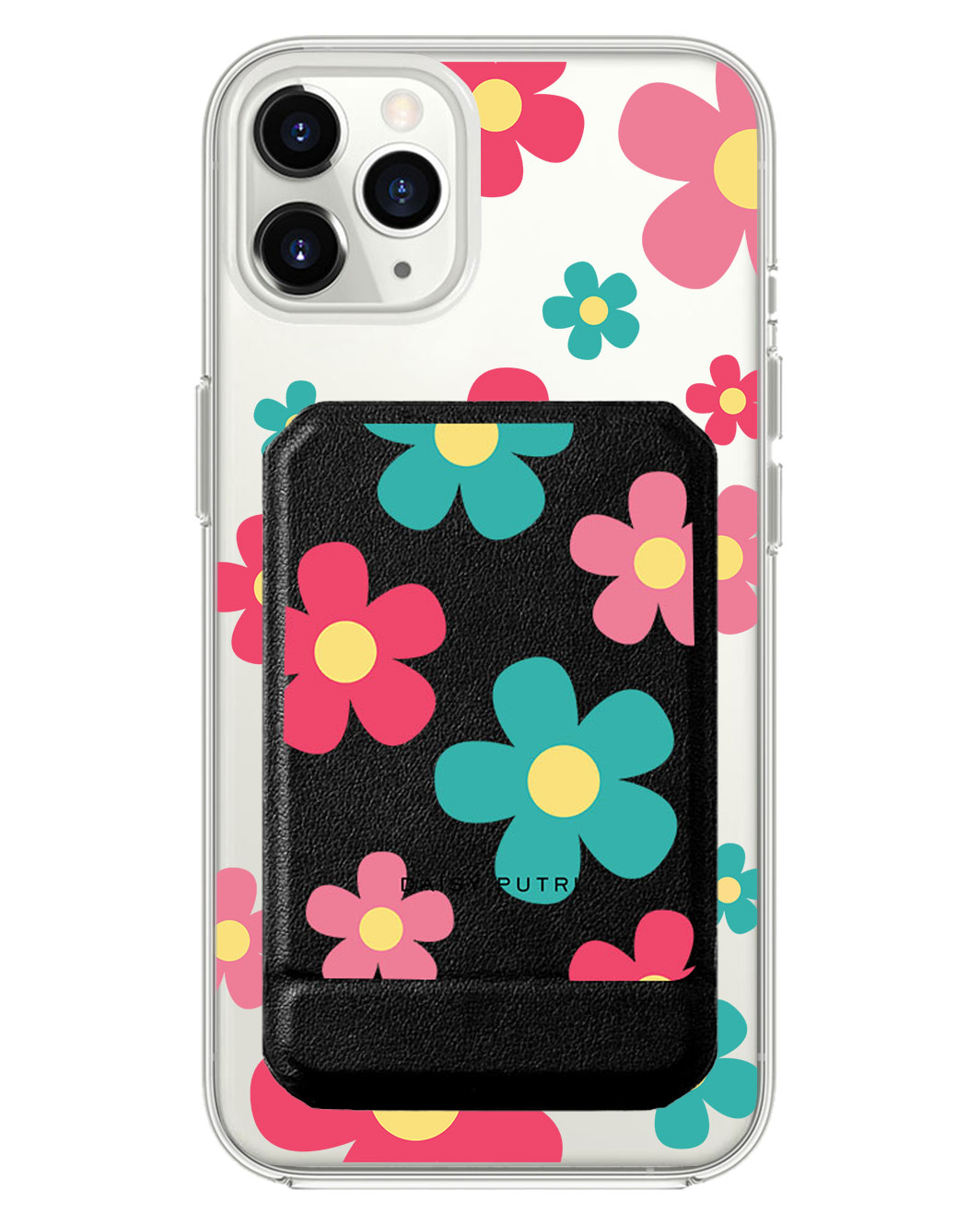 iPhone Magnetic Multifold Wallet - Daisy Delight 2.0