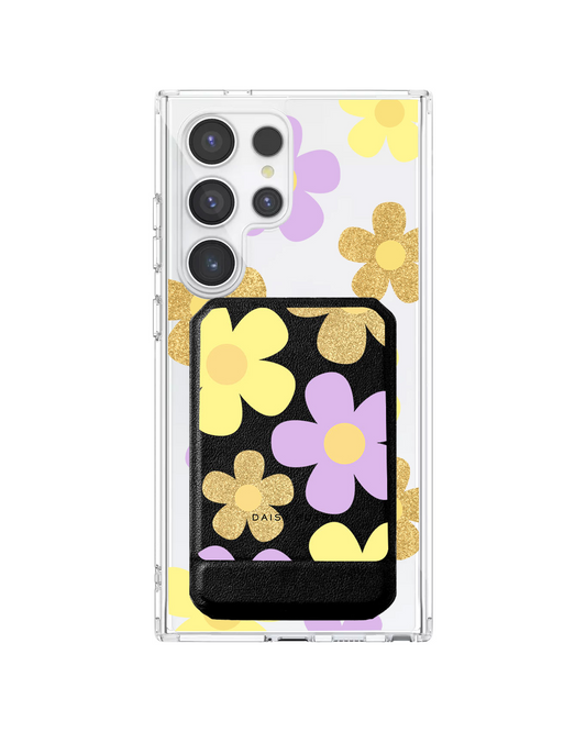Android Magnetic Multifold Wallet - Daisy Twinkle