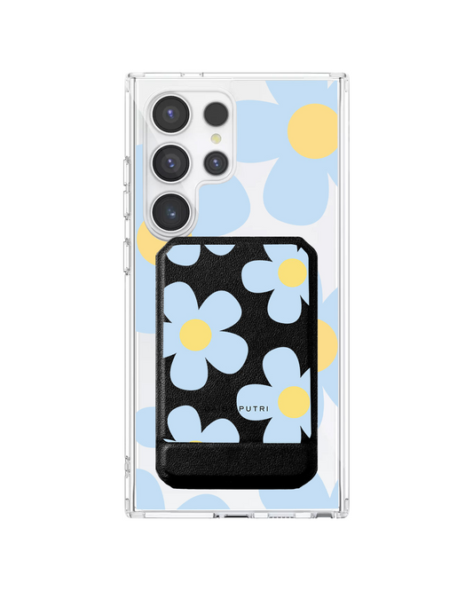 Android Magnetic Multifold Wallet - Daisy Garland