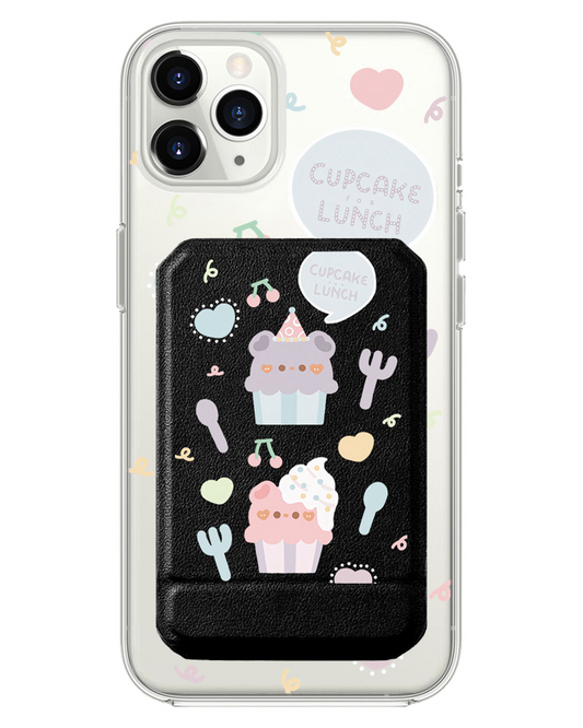 iPhone Magnetic Multifold Wallet - Cupcake