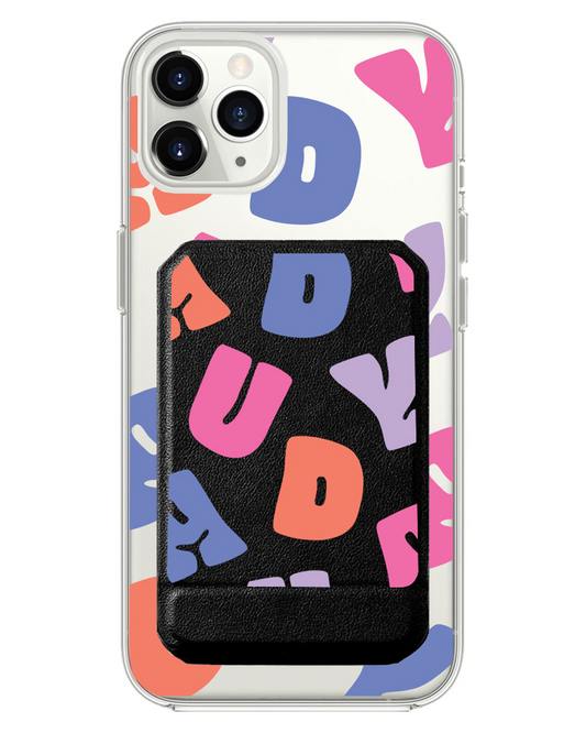 iPhone Magnetic Multifold Wallet - Chubby Monogram