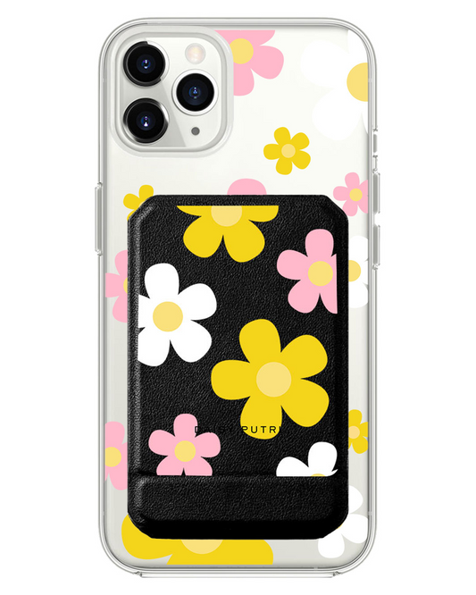 iPhone Magnetic Multifold Wallet - Daisy Fresh
