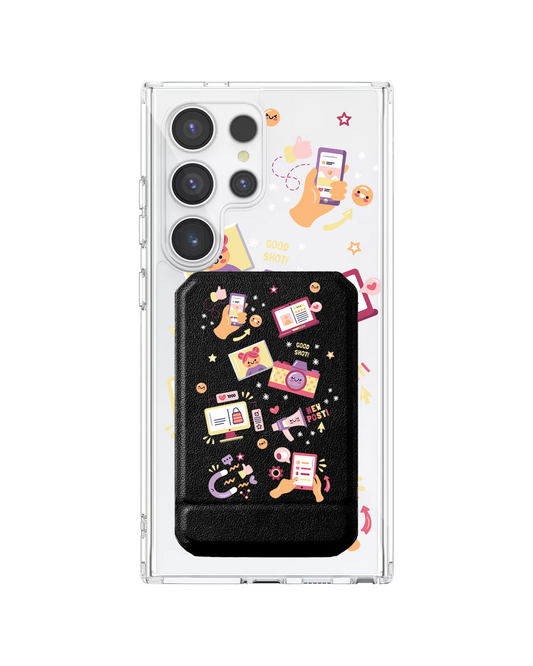 Android Magnetic Multifold Wallet - Content Creator