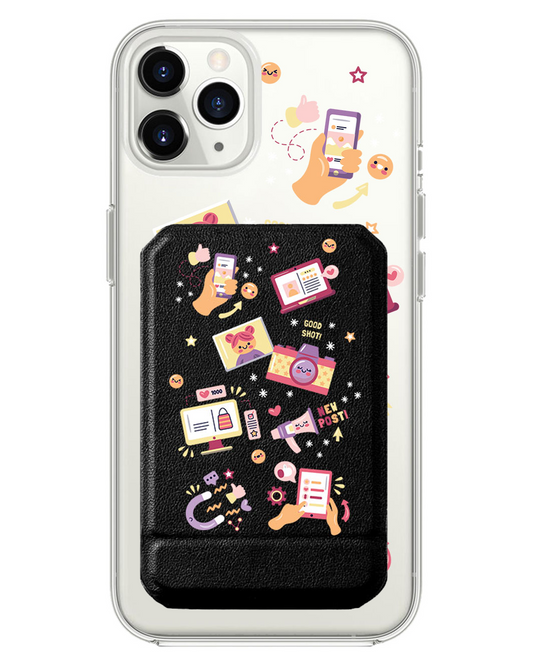 iPhone Magnetic Multifold Wallet - Content Creator