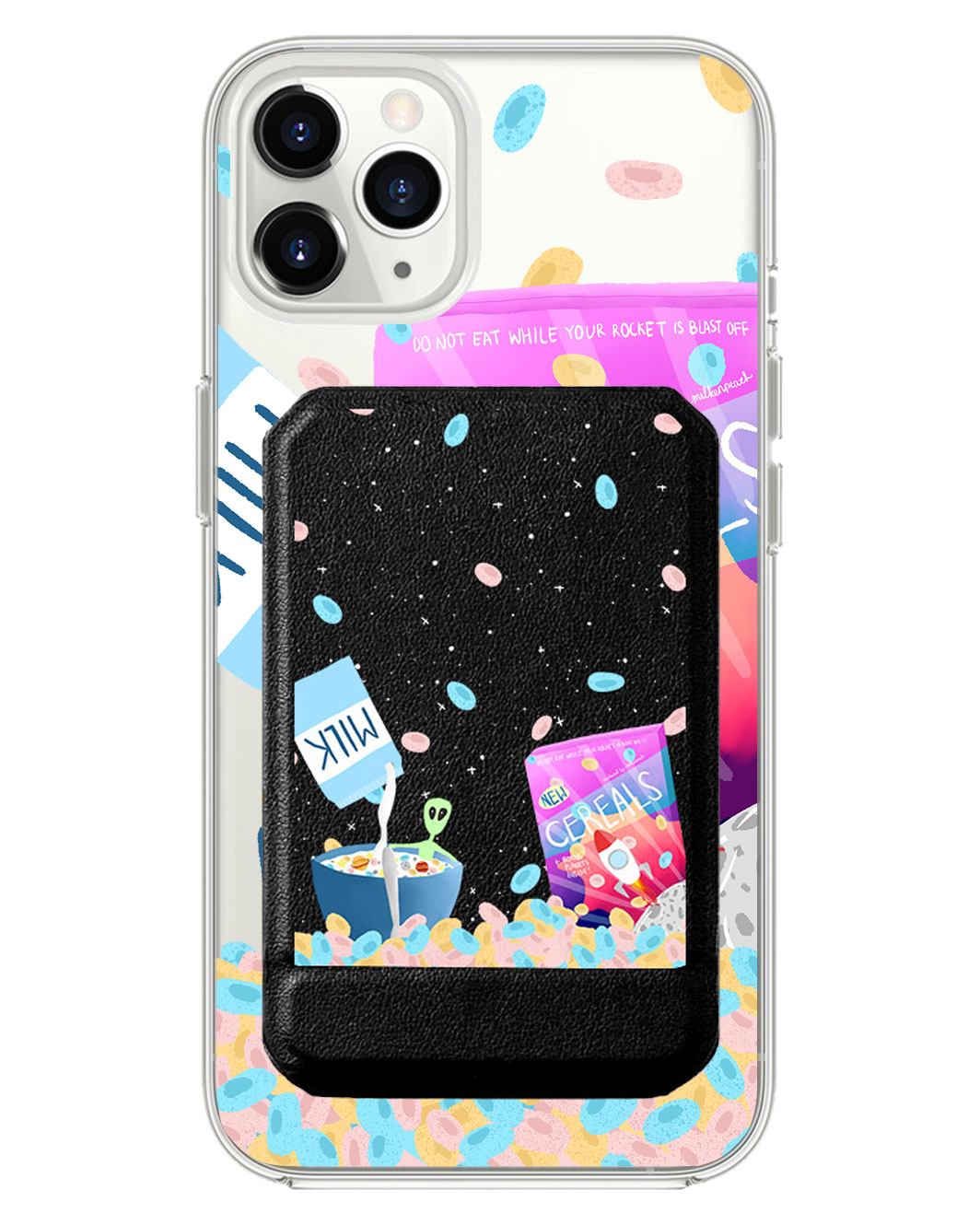 iPhone Magnetic Multifold Wallet - Cerealiens