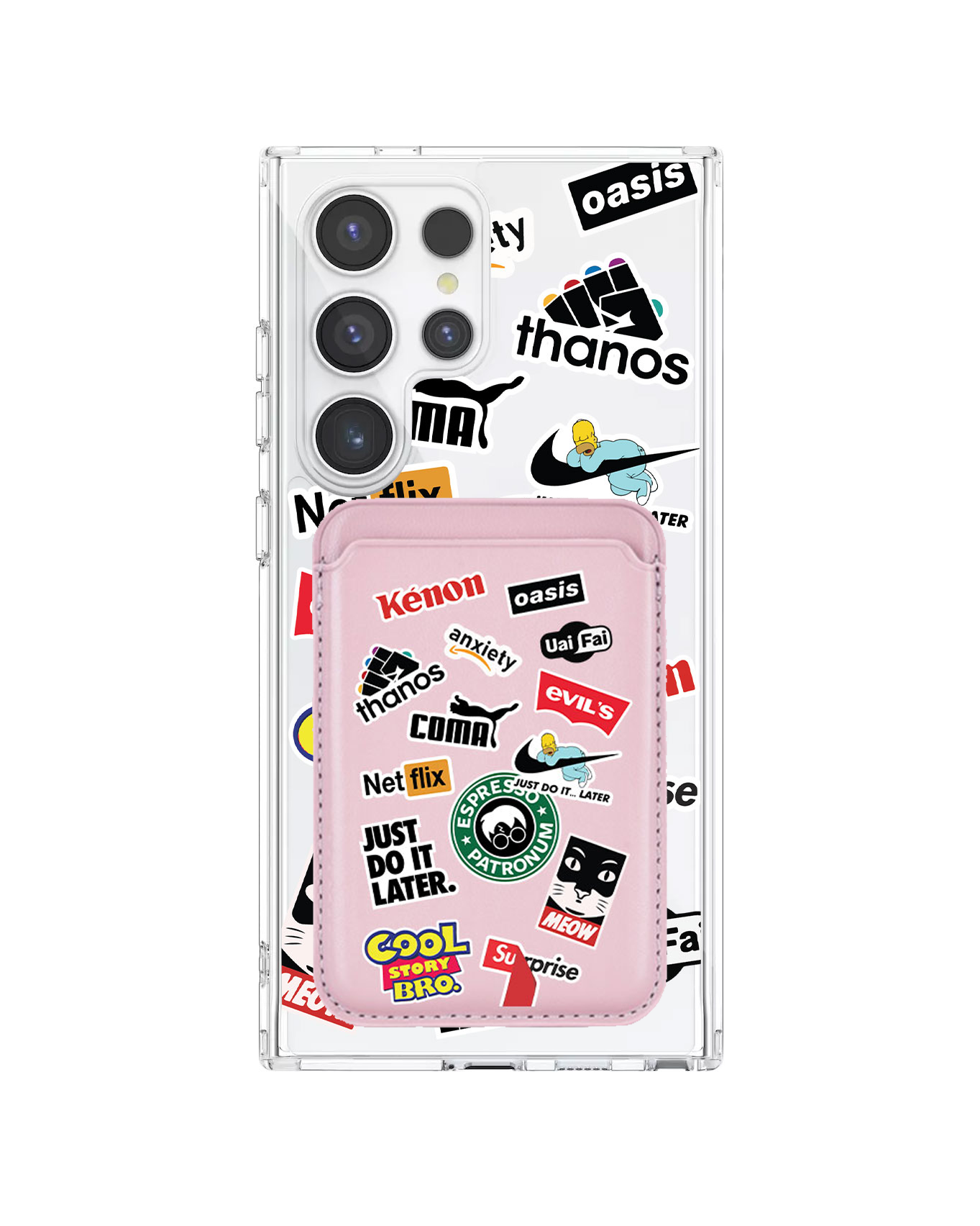 Android Magnetic Wallet Case - Brand Parody 1.0