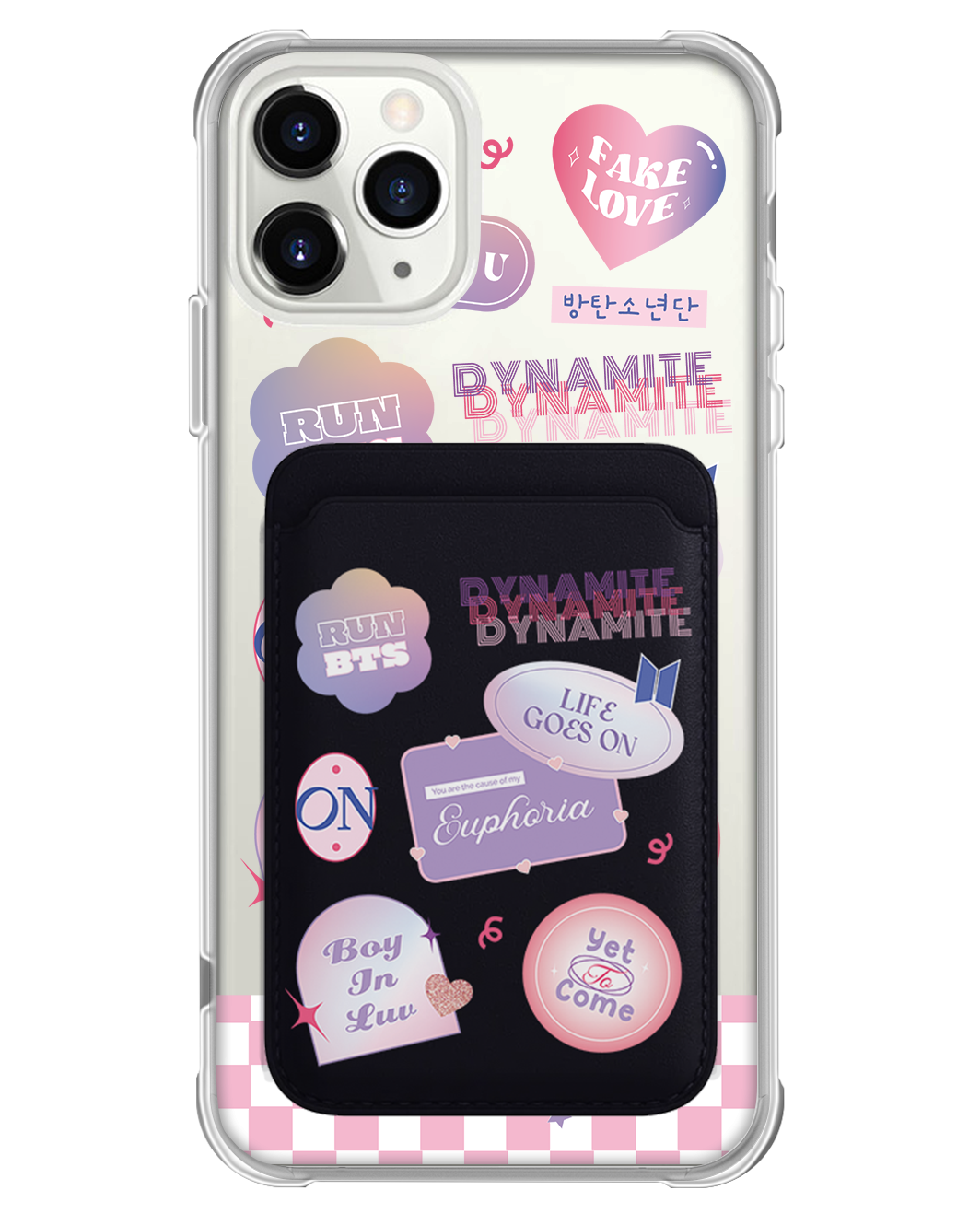 iPhone Magnetic Wallet Case - BTS Proof