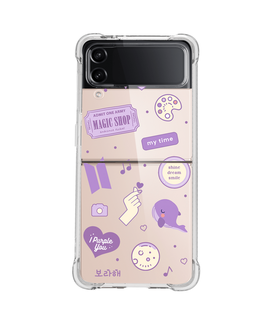 Android Flip / Fold Rearguard Hybrid - BTS Sticker Pack