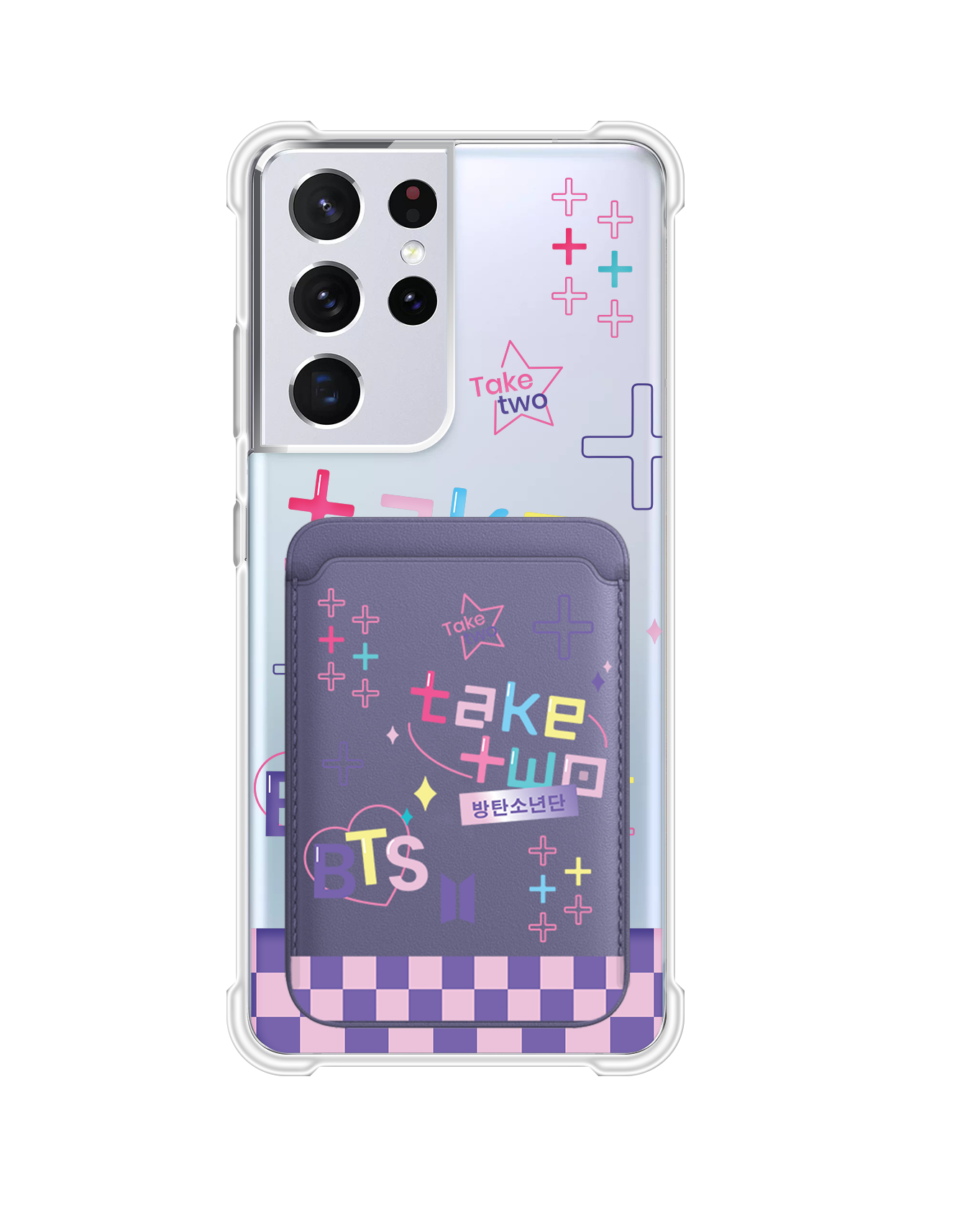 เคสกระเป๋าสตางค์แม่เหล็ก Android - BTS Take Two