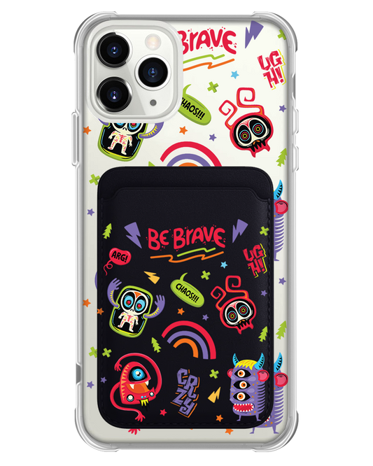 iPhone Magnetic Wallet Case - Baby Monster