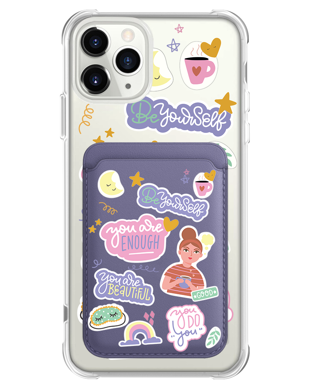 iPhone Magnetic Wallet Case - Be Yourself
