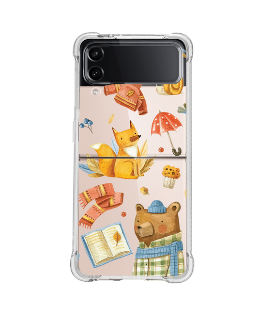 Android Flip / Fold Rearguard Hybrid - Bear and Fox