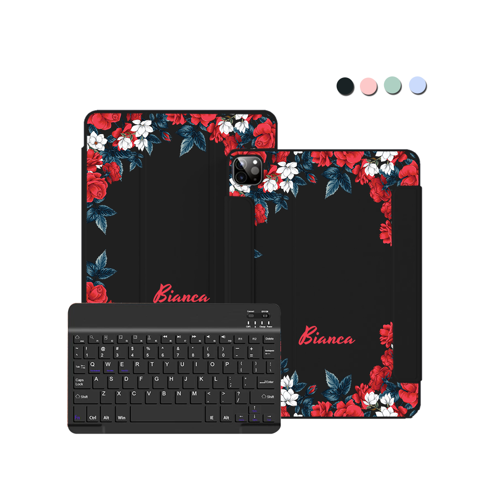 ฝาพับคีย์บอร์ดไร้สายสำหรับ iPad / Android - Bianca