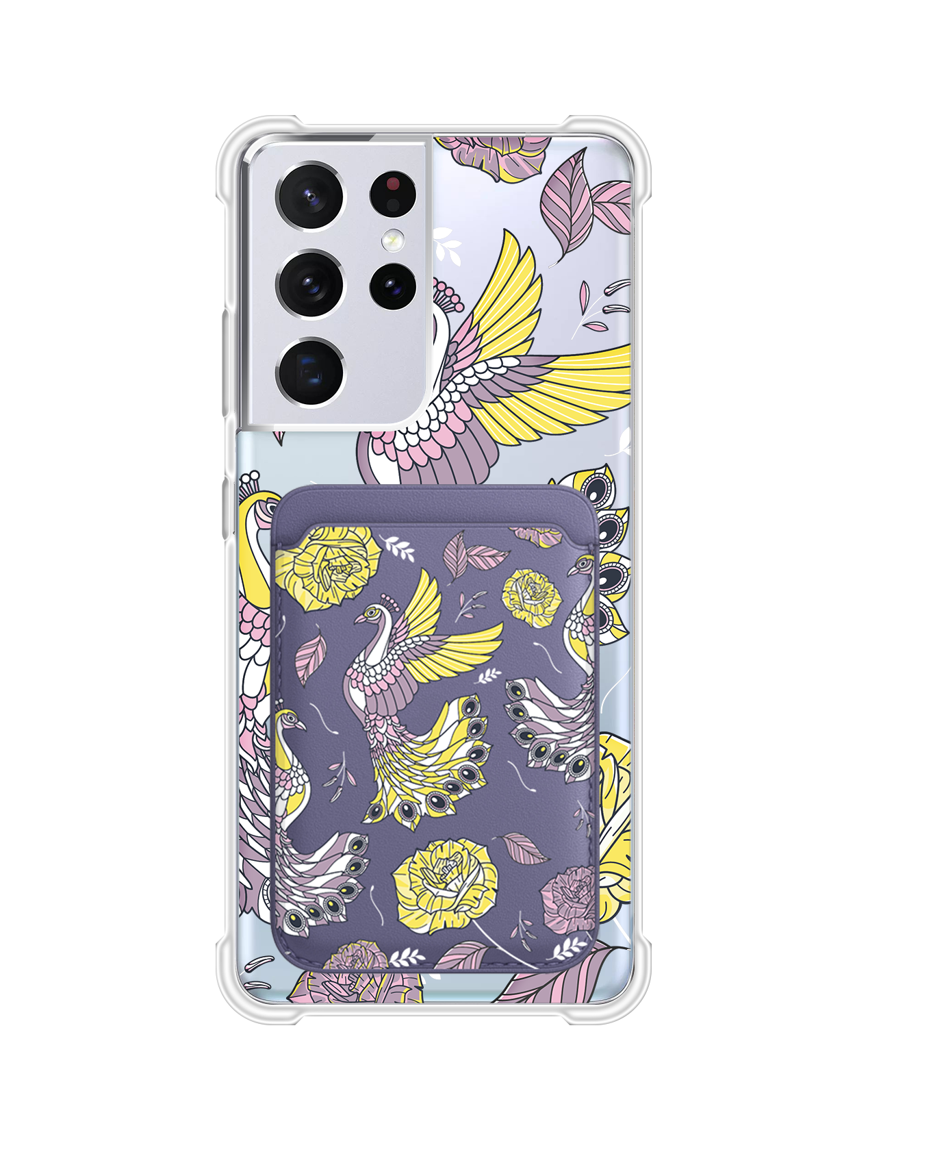 เคสกระเป๋าสตางค์แม่เหล็กสำหรับ Android - Bird of Paradise 4.0