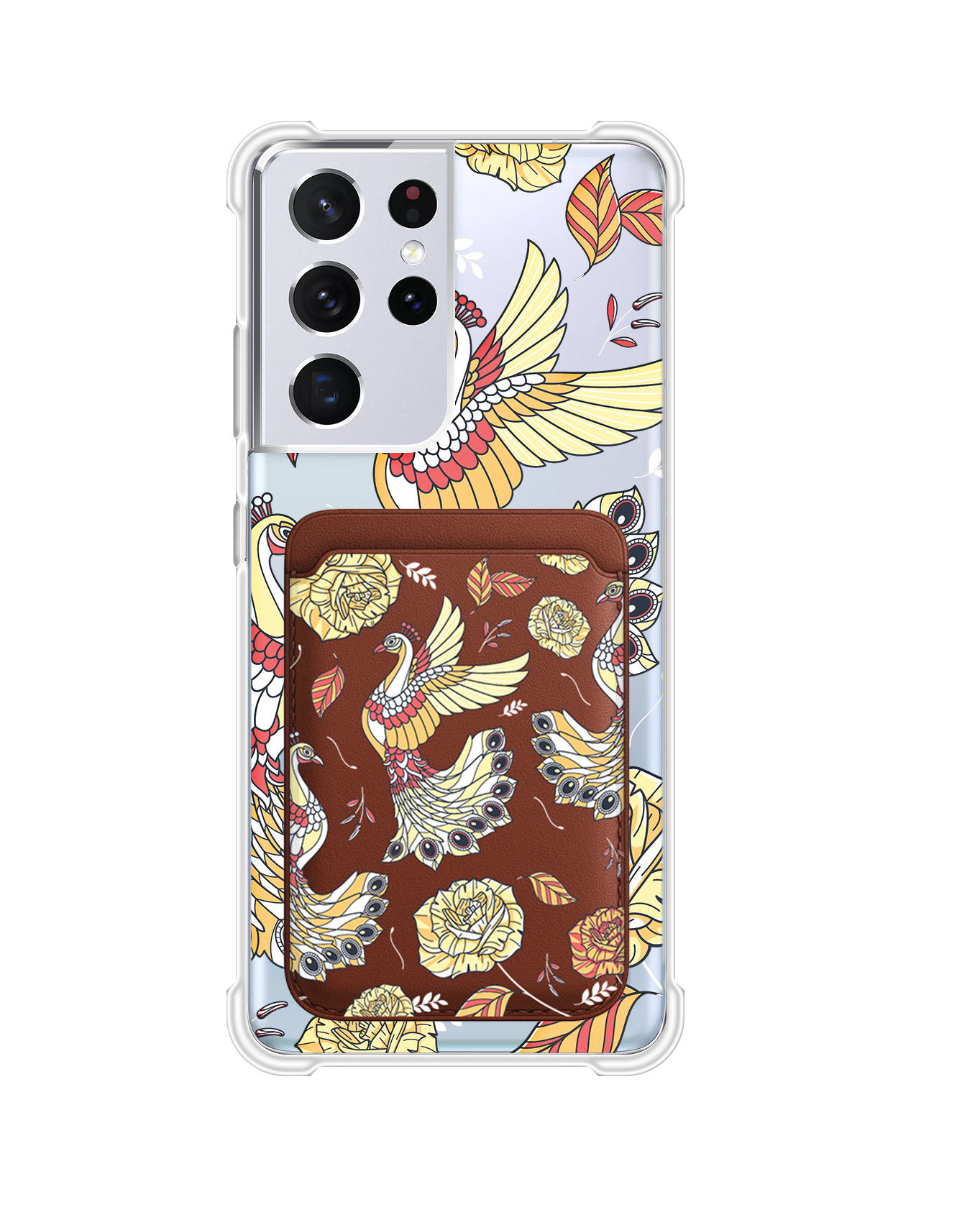 เคสกระเป๋าสตางค์แม่เหล็กสำหรับ Android - Bird of Paradise 5.0