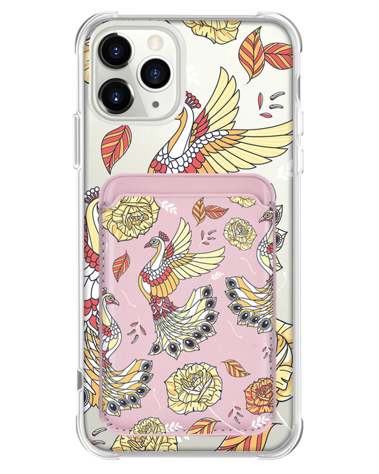 iPhone Magnetic Wallet Case - Bird of Paradise 5.0