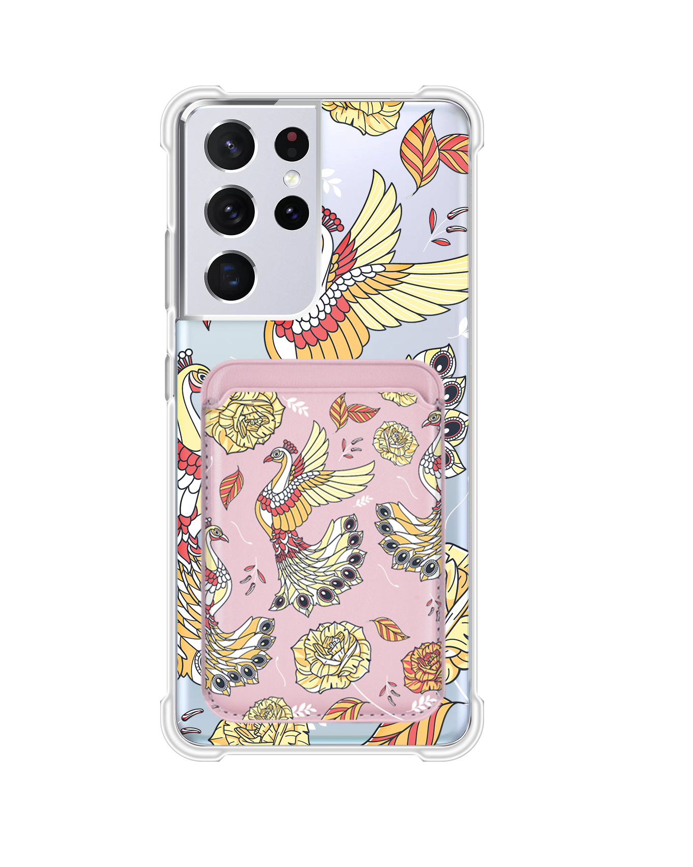 เคสกระเป๋าสตางค์แม่เหล็กสำหรับ Android - Bird of Paradise 5.0