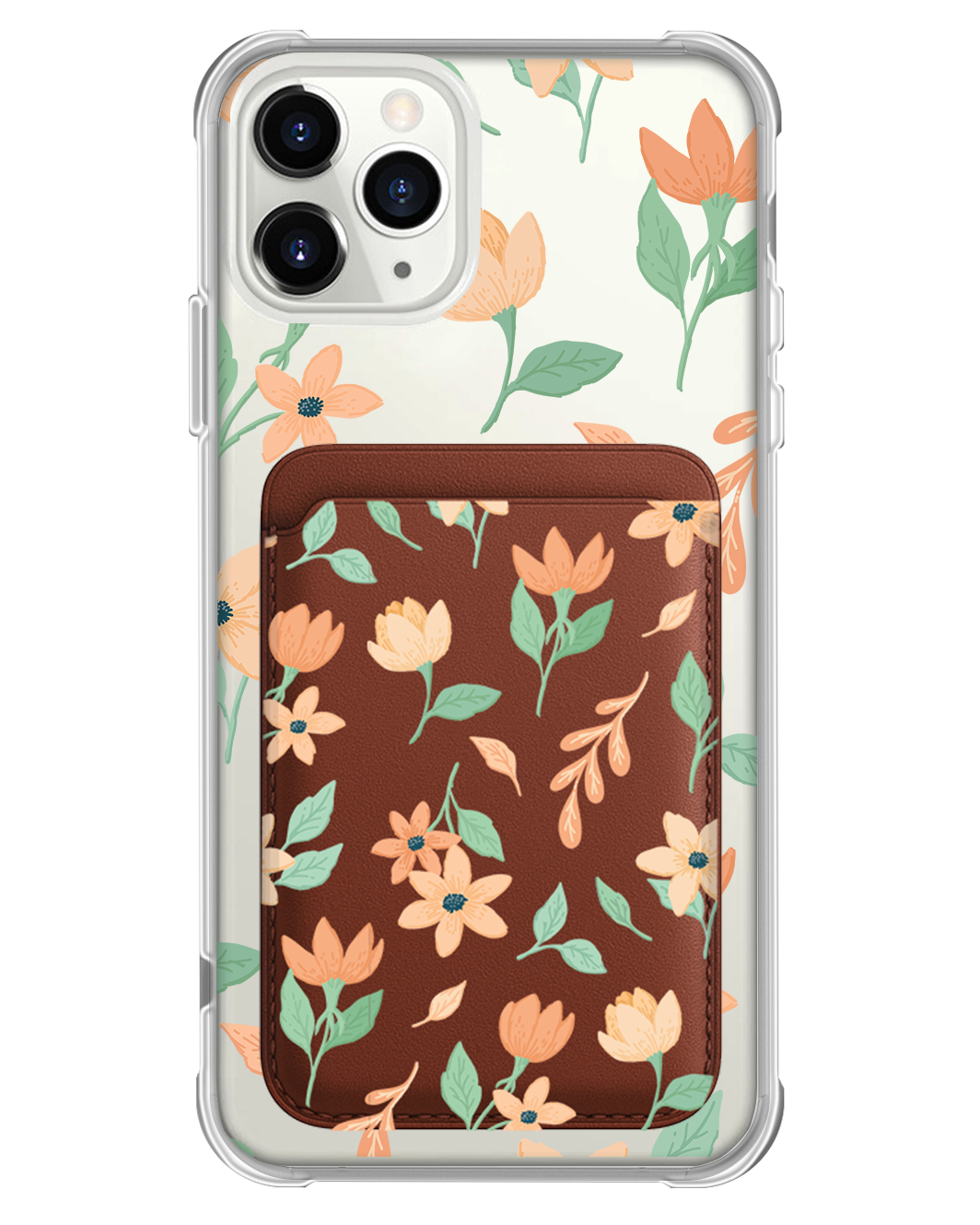 iPhone Magnetic Wallet Case - Birth Flower