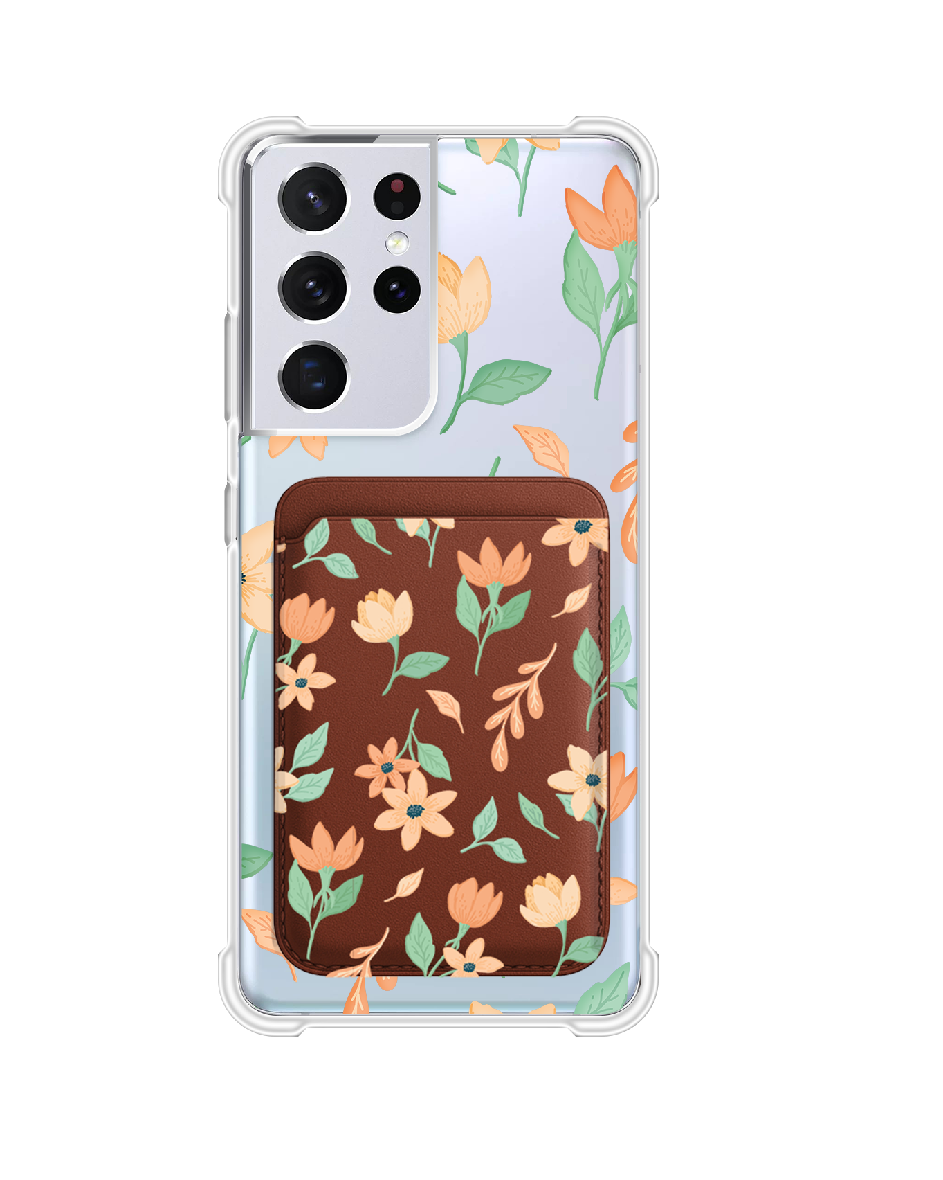 Android Magnetic Wallet Case - Birth Flower 4.0