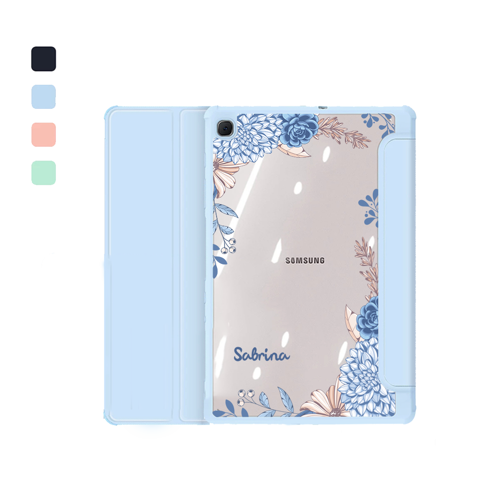 Android Tab Flipcover - Blue Florals