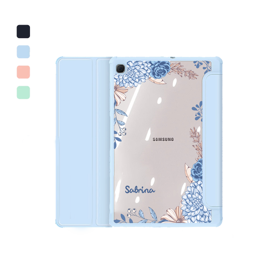 Android Tab Flipcover - Blue Florals