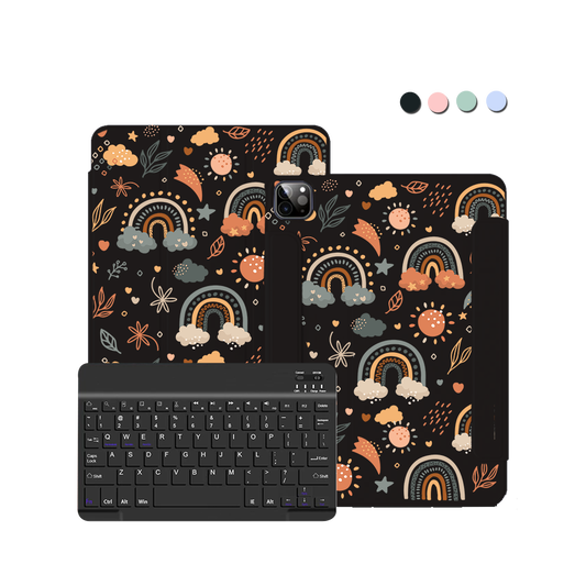 ฝาพับคีย์บอร์ดไร้สายสำหรับ iPad / Android - Boho 2.0