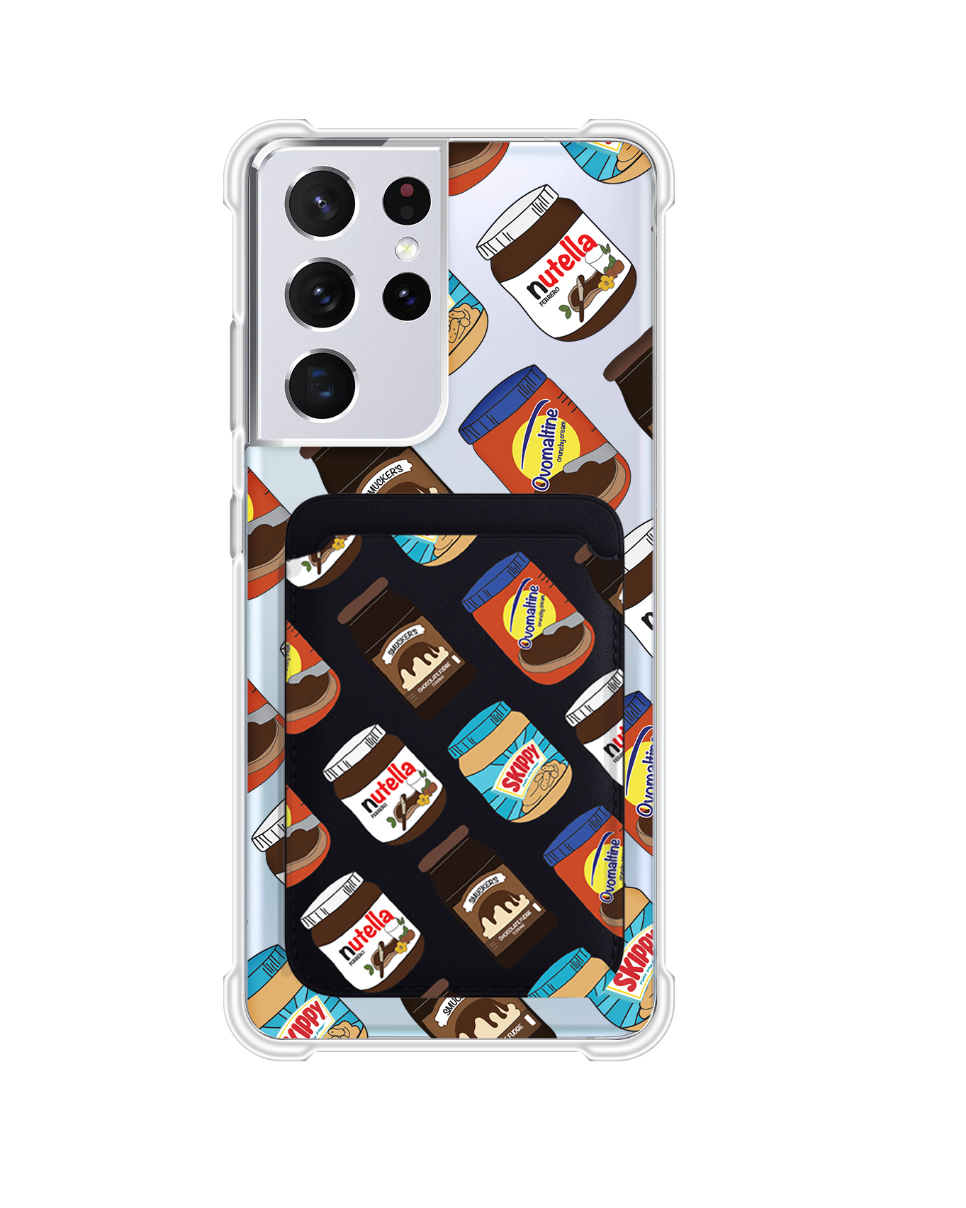 Android Magnetic Wallet Case - Choco Spread