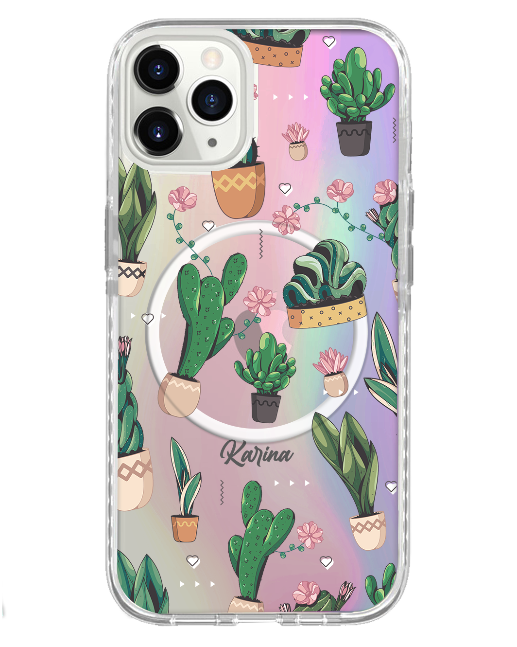 เคส iPhone Rearguard Holo - Cactus 3.0
