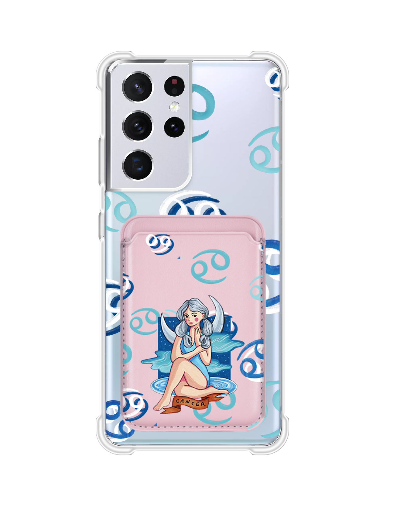 Android Magnetic Wallet Case - Cancer