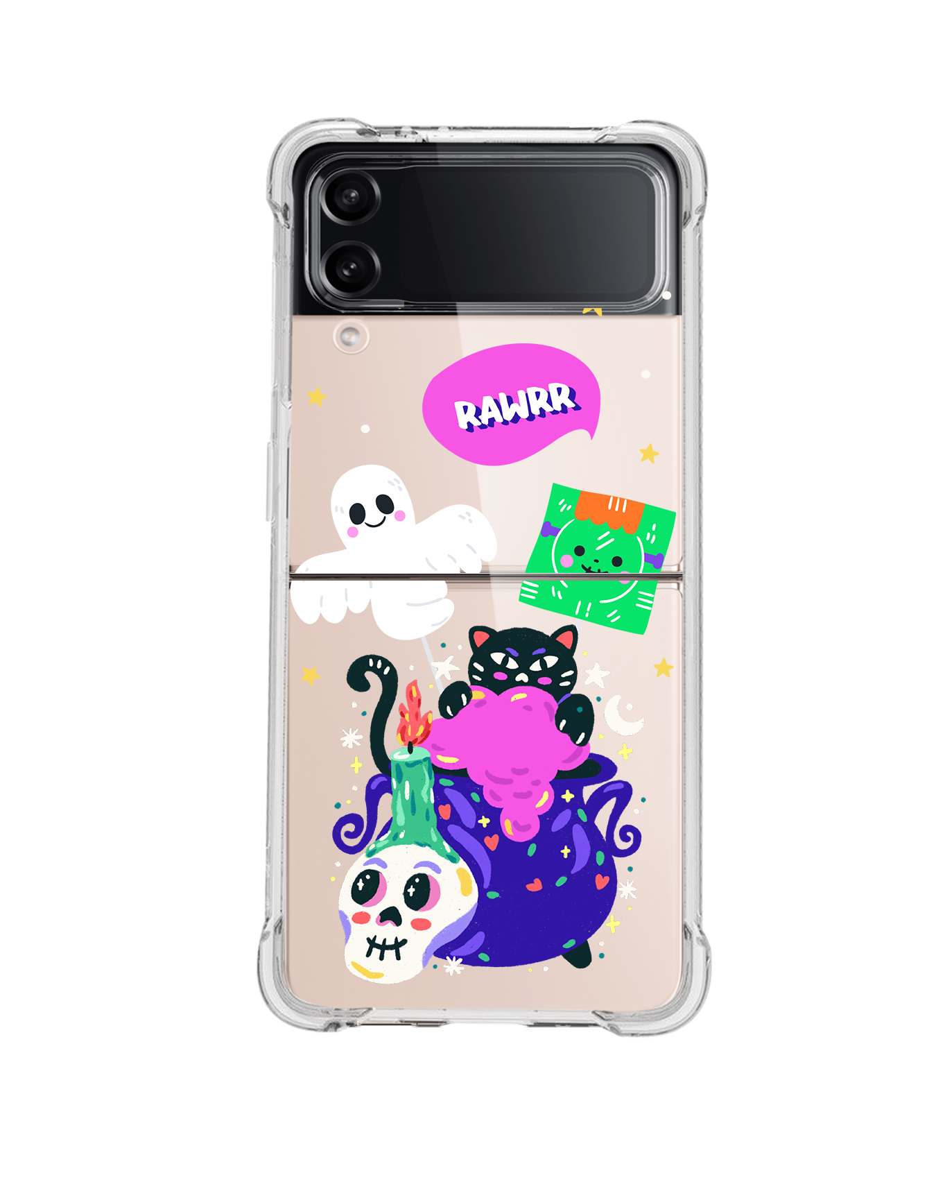 Android Flip / Fold Rearguard Hybrid - Cat Monster