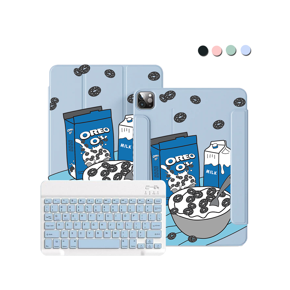 ฝาพับคีย์บอร์ดไร้สายสำหรับ iPad / Android - Cereal-O