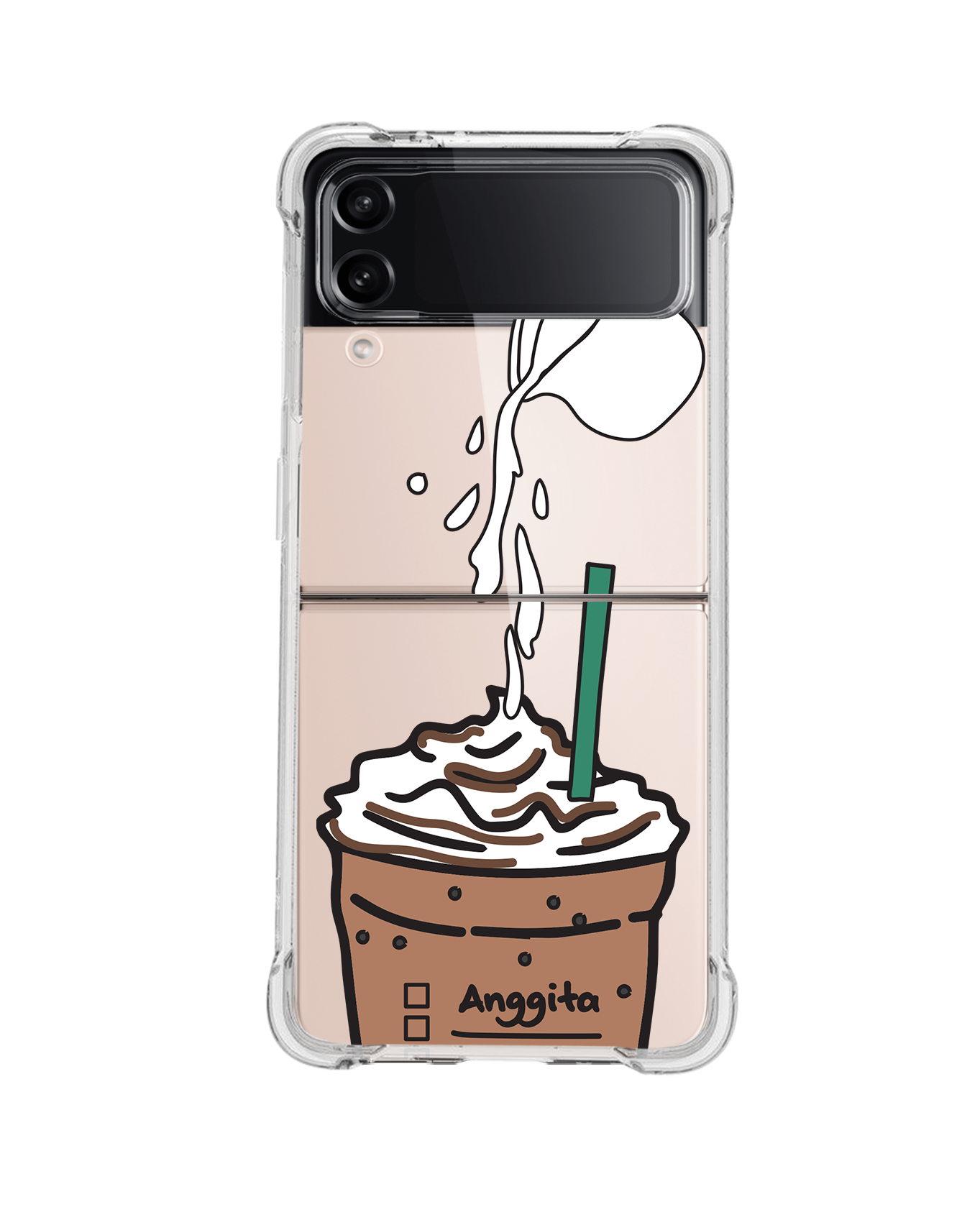 Android Flip / Fold Rearguard Hybrid - Coffee Frappe