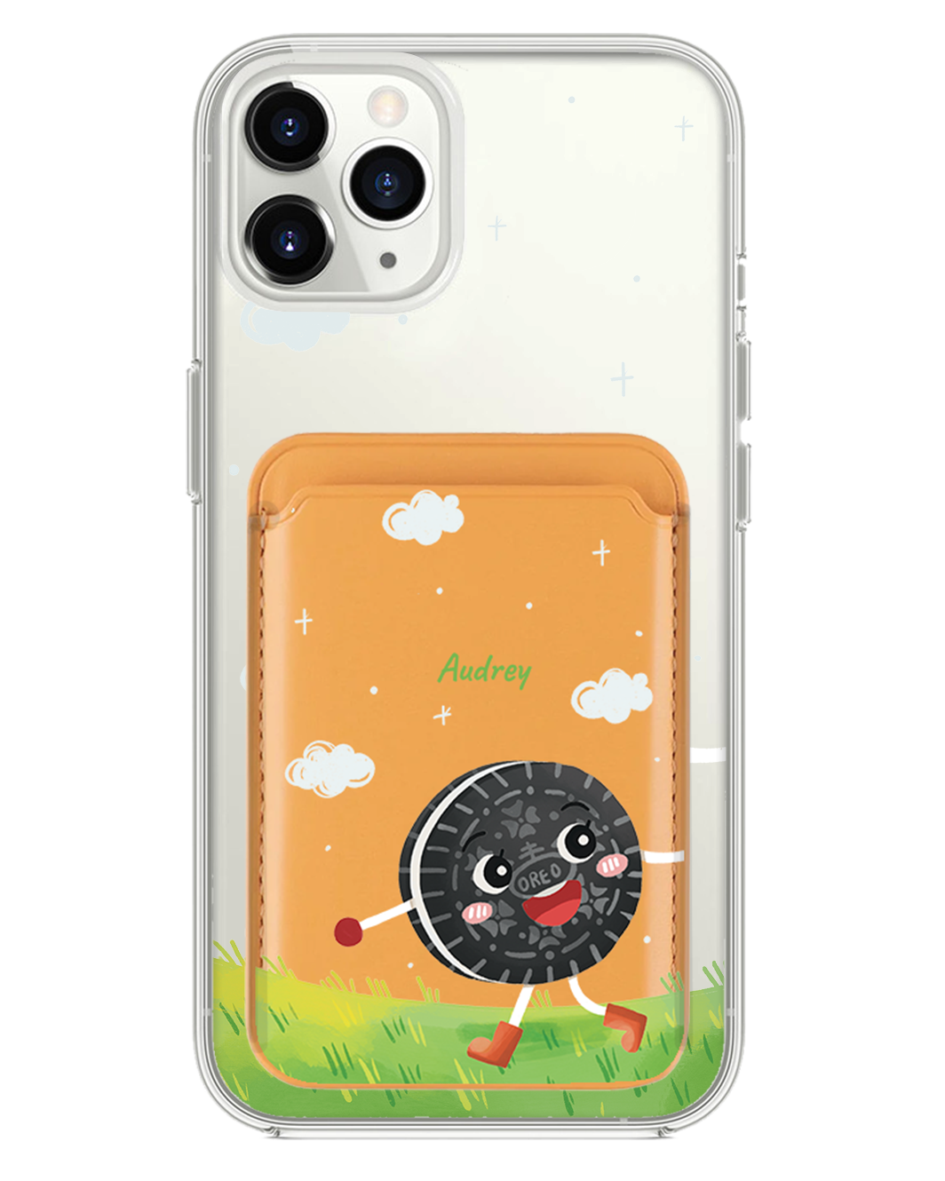 เคสแม่เหล็กสำหรับ iPhone ลาย Cookies To My Milk (เคสคู่)