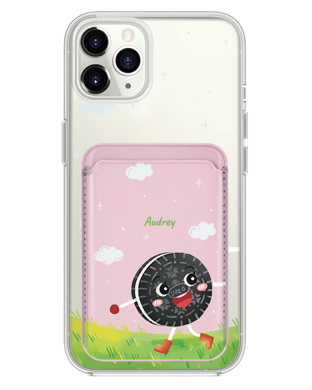 เคสแม่เหล็กสำหรับ iPhone ลาย Cookies To My Milk (เคสคู่)