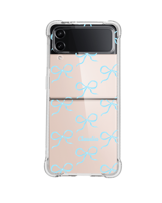Android Flip / Fold Rearguard Hybrid - Coquette Blue Bow